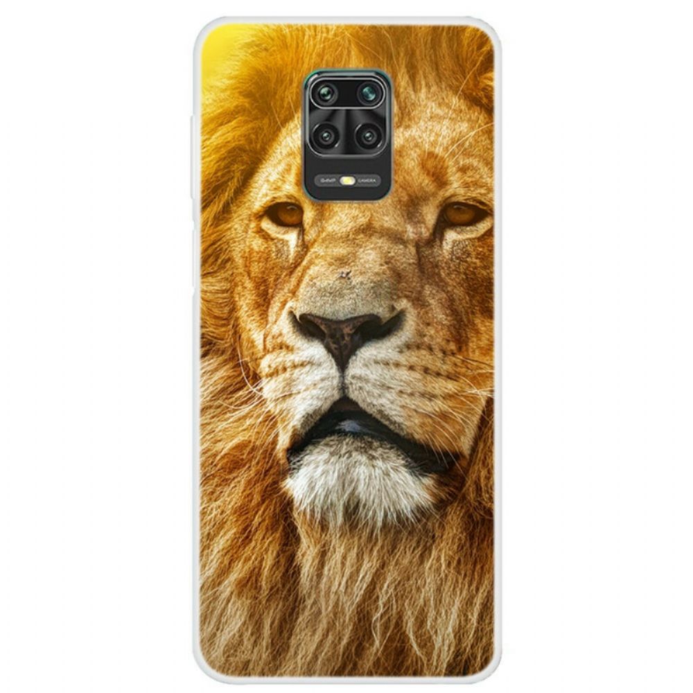 Hoesje voor Xiaomi Redmi Note 9S / Note 9 Pro Leeuw