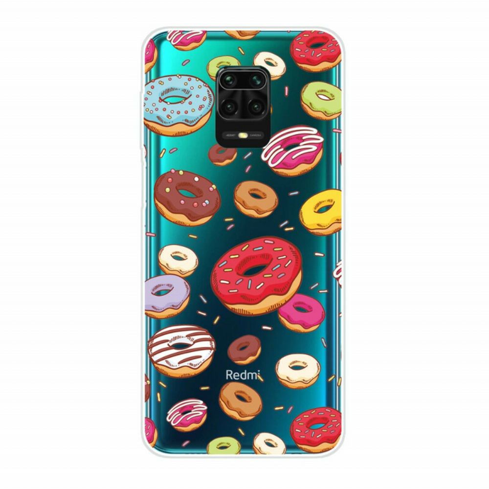 Hoesje voor Xiaomi Redmi Note 9S / Note 9 Pro Liefde Donuts