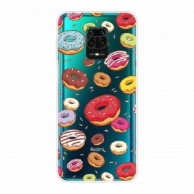 Hoesje voor Xiaomi Redmi Note 9S / Note 9 Pro Liefde Donuts