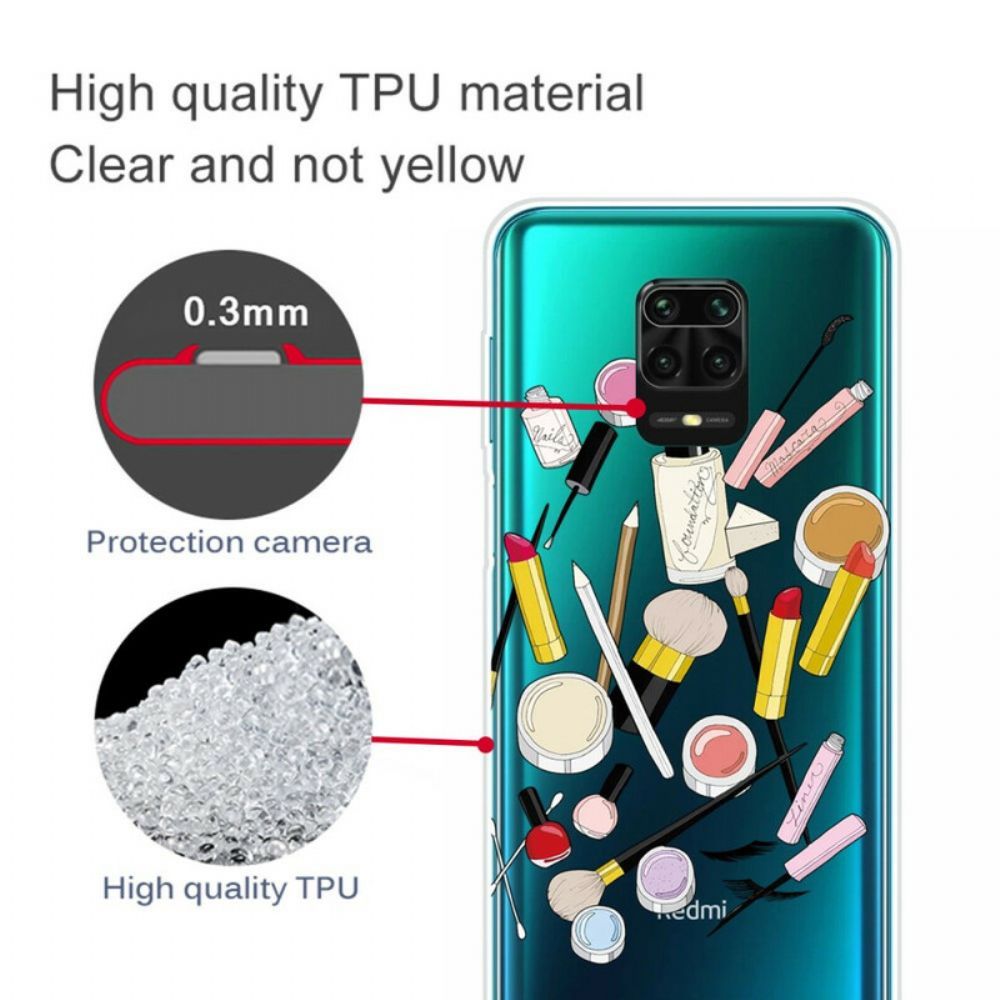 Hoesje voor Xiaomi Redmi Note 9S / Note 9 Pro Top Make-up