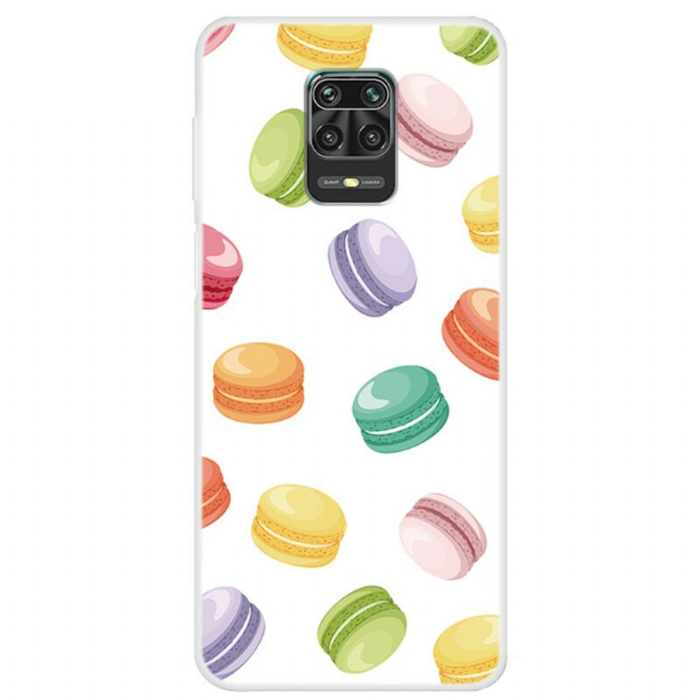 Hoesje voor Xiaomi Redmi Note 9S / Note 9 Pro Zoete Macarons