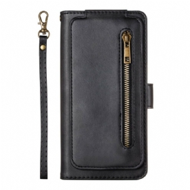 Leren Hoesje voor Xiaomi Redmi Note 9S / Note 9 Pro Met Ketting Thong Prestaties