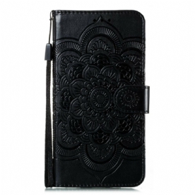 Leren Hoesje voor Xiaomi Redmi Note 9S / Note 9 Pro Volledige Mandala