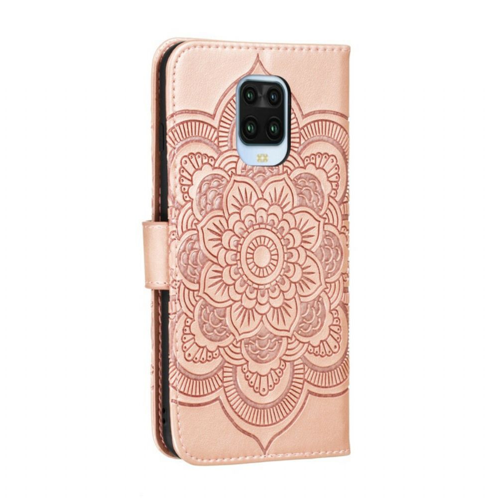 Leren Hoesje voor Xiaomi Redmi Note 9S / Note 9 Pro Volledige Mandala