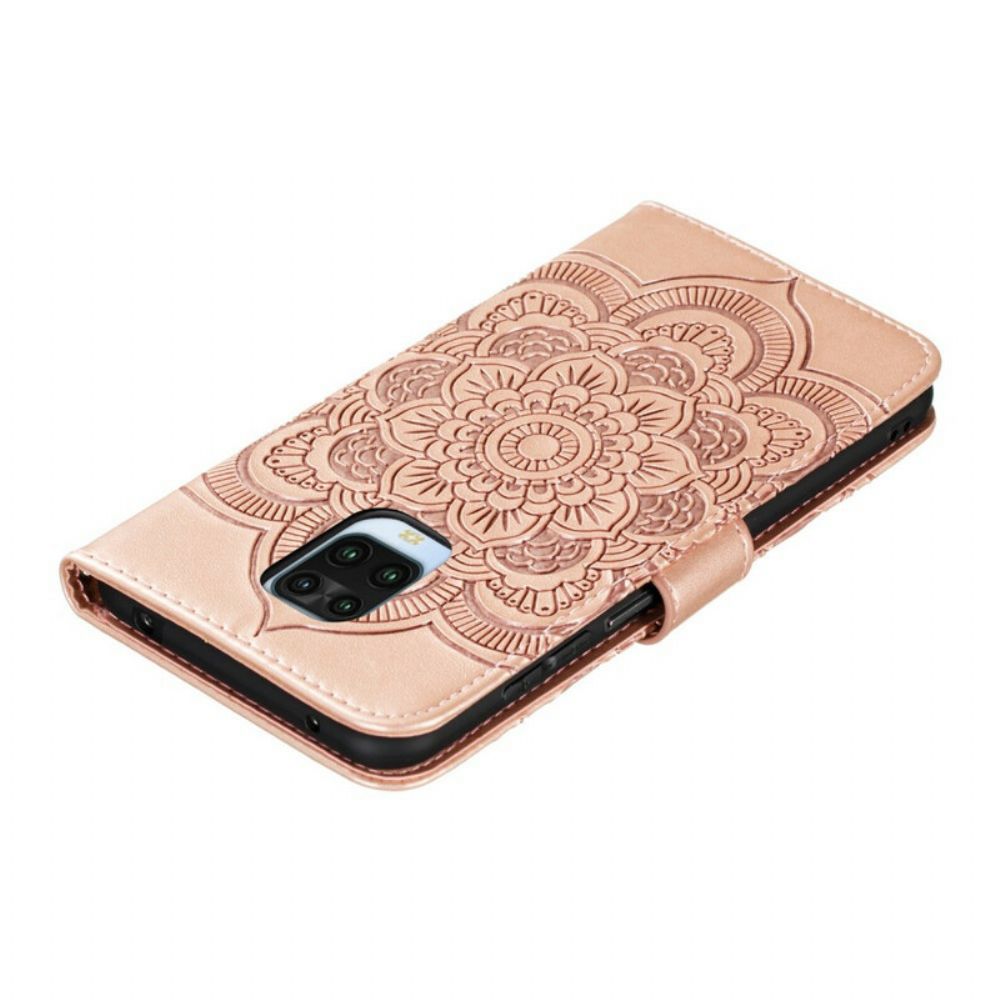 Leren Hoesje voor Xiaomi Redmi Note 9S / Note 9 Pro Volledige Mandala