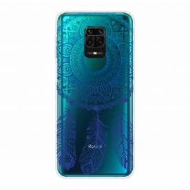 Telefoonhoesje voor Xiaomi Redmi Note 9S / Note 9 Pro Enkelvoudige Bloemenmandala