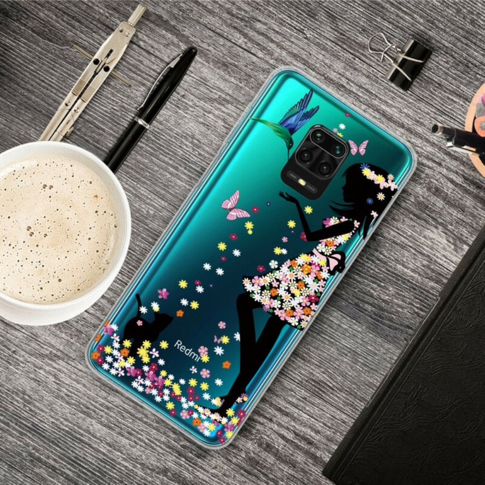 Telefoonhoesje voor Xiaomi Redmi Note 9S / Note 9 Pro Magische Vrouw