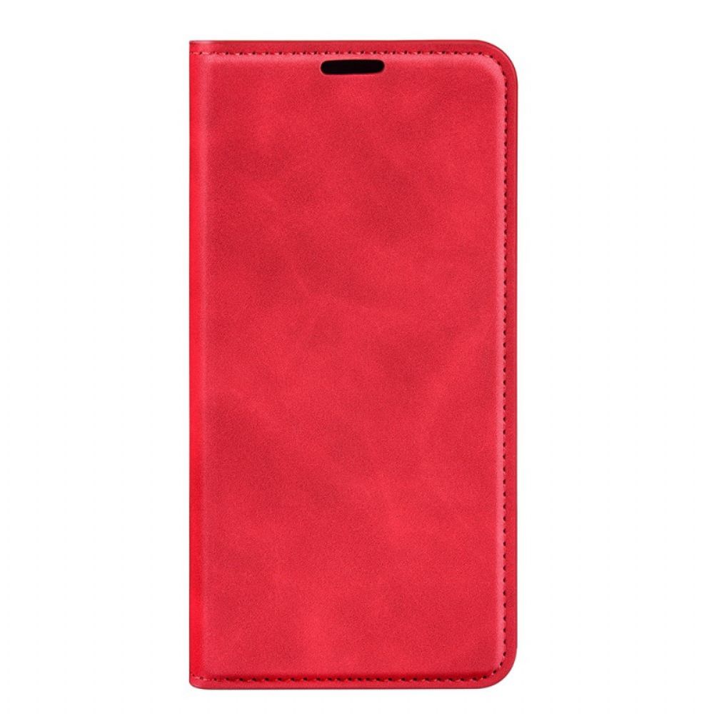 Bescherming Hoesje voor Poco M4 Pro 5G Folio-hoesje Skin-touch