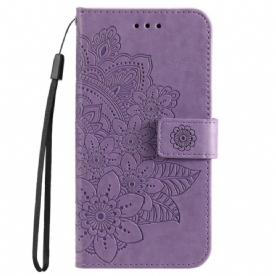 Folio-hoesje voor Poco M4 Pro 5G Bloemenmandala