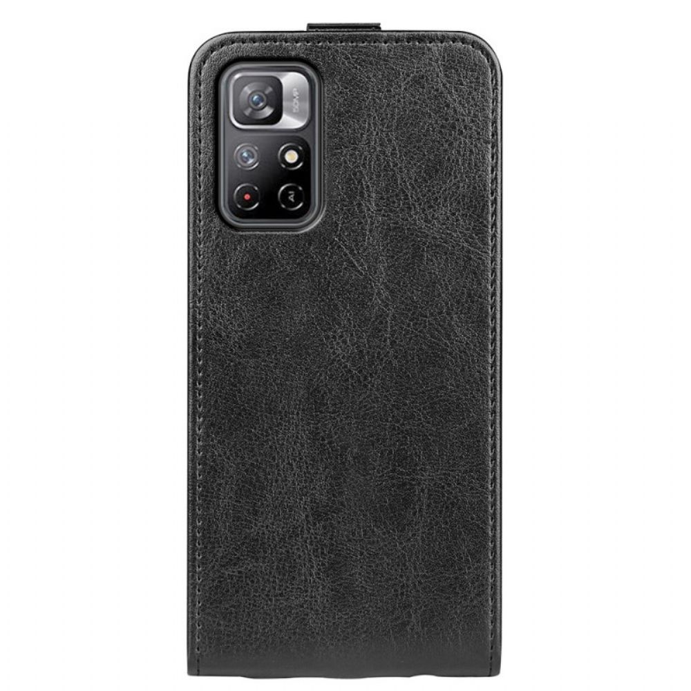 Folio-hoesje voor Poco M4 Pro 5G Flip Case Verticale Klep