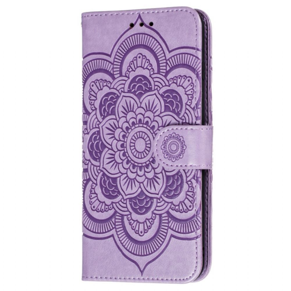 Folio-hoesje voor Poco M4 Pro 5G Integer Mandala