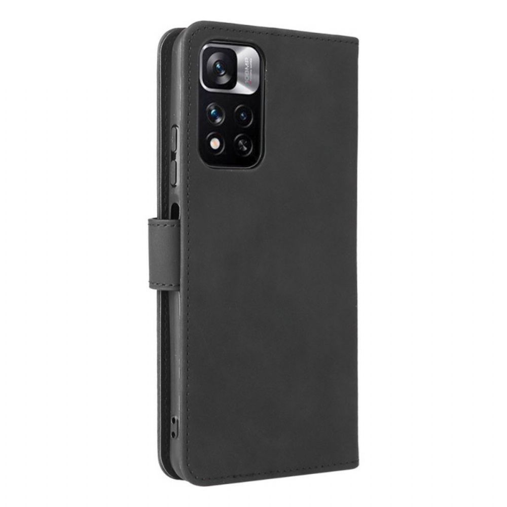 Folio-hoesje voor Poco M4 Pro 5G Skin-touch