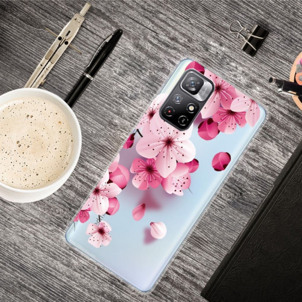 Hoesje voor Poco M4 Pro 5G Bloemen