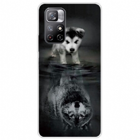 Hoesje voor Poco M4 Pro 5G Droom Van Puppy