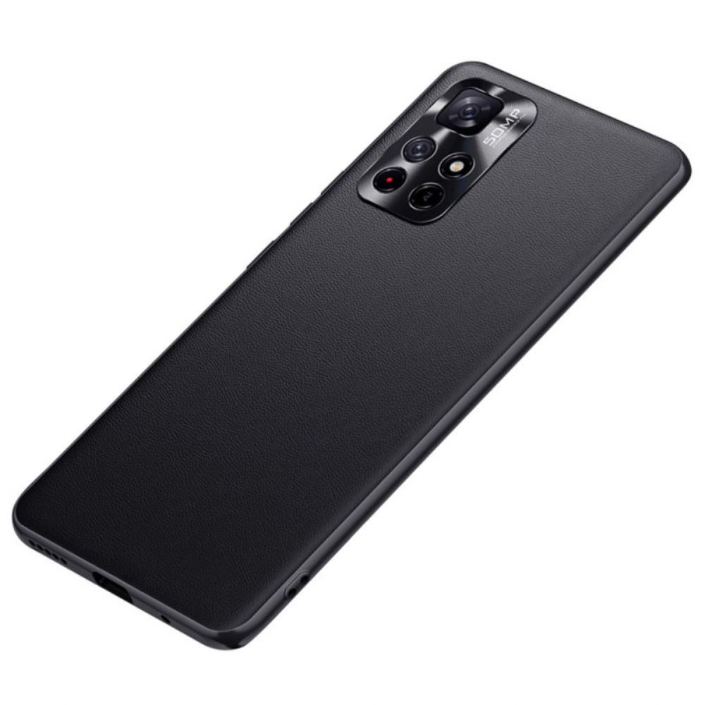 Hoesje voor Poco M4 Pro 5G Prestige Leereffect