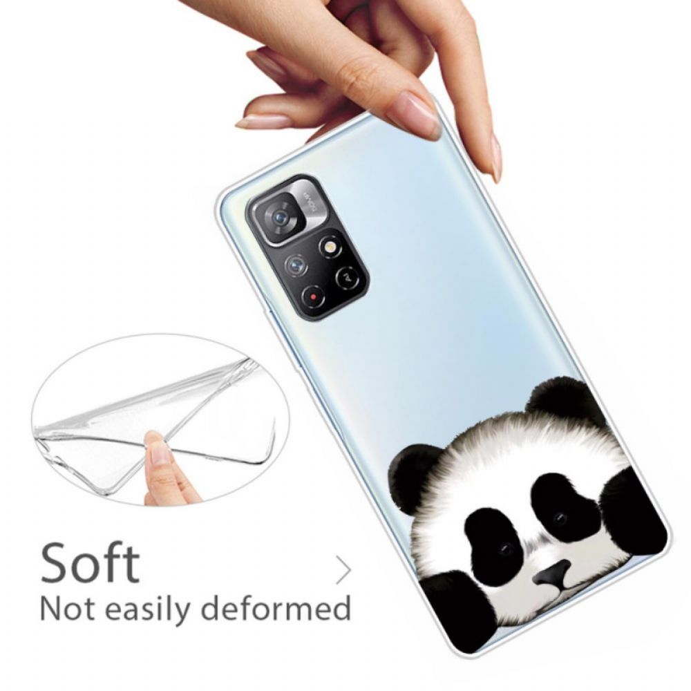 Telefoonhoesje voor Poco M4 Pro 5G Transparante Panda