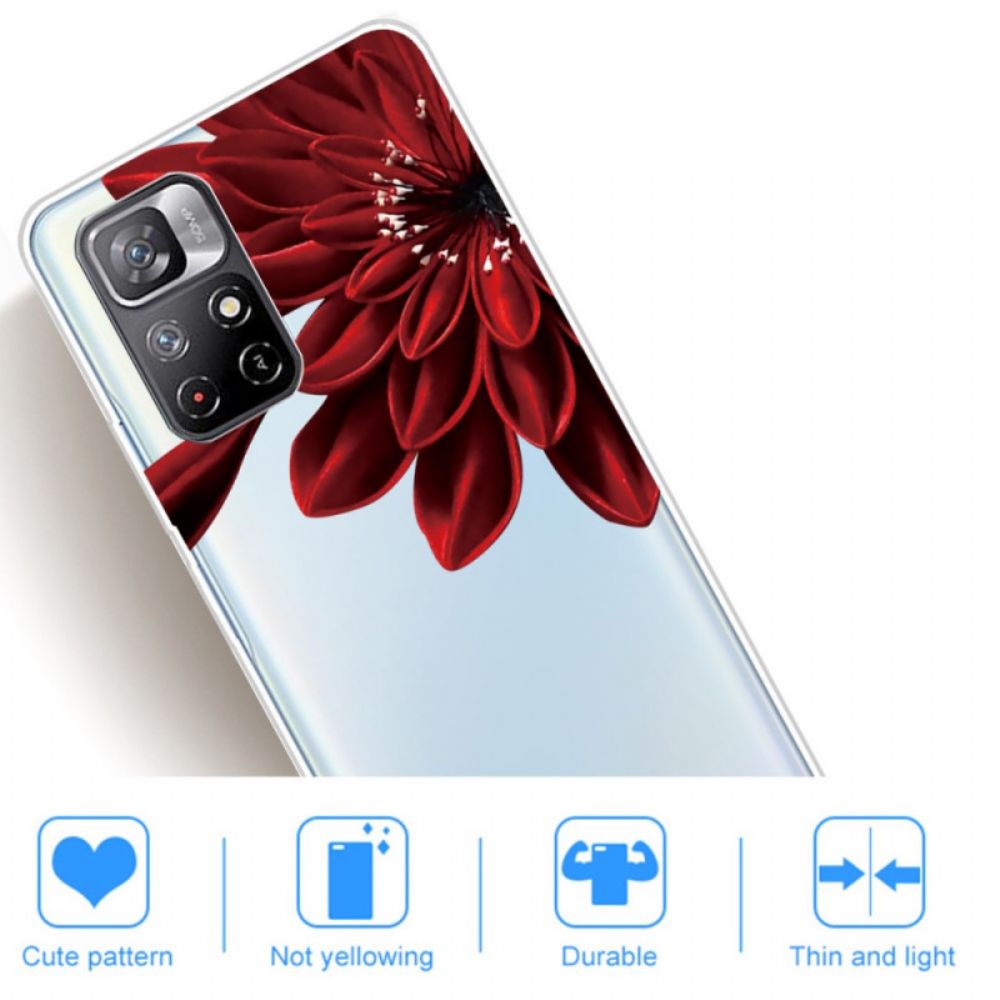 Telefoonhoesje voor Poco M4 Pro 5G Wilde Bloemen Wilde Bloemen