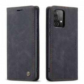 Bescherming Hoesje voor Samsung Galaxy A52 4G / A52 5G / A52s 5G Folio-hoesje Caseme Kunstleer