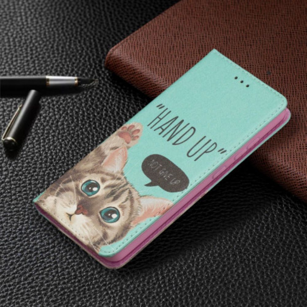 Bescherming Hoesje voor Samsung Galaxy A52 4G / A52 5G / A52s 5G Folio-hoesje Hand Omhoog