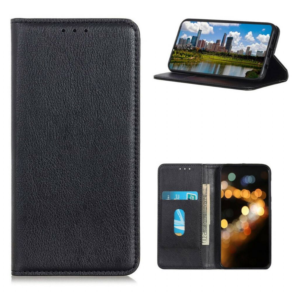 Bescherming Hoesje voor Samsung Galaxy A52 4G / A52 5G / A52s 5G Folio-hoesje Klassiek Split Litchi Leer