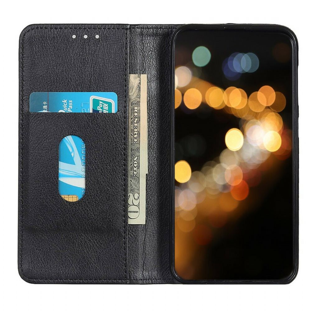 Bescherming Hoesje voor Samsung Galaxy A52 4G / A52 5G / A52s 5G Folio-hoesje Klassiek Split Litchi Leer