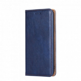 Bescherming Hoesje voor Samsung Galaxy A52 4G / A52 5G / A52s 5G Folio-hoesje Vintage Lederen Stijl