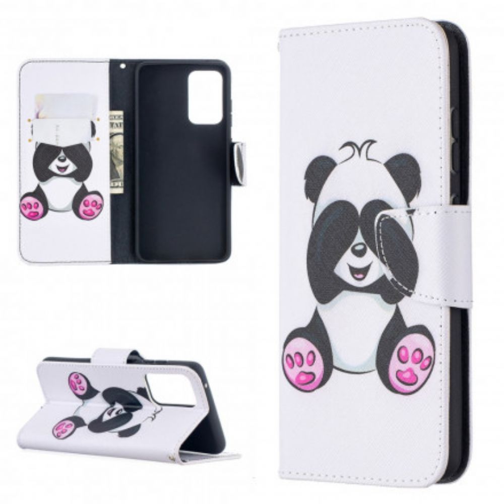 Flip Case voor Samsung Galaxy A52 4G / A52 5G / A52s 5G Pandaplezier