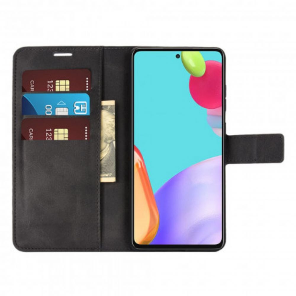 Flip Case voor Samsung Galaxy A52 4G / A52 5G / A52s 5G Slim Kunstleer