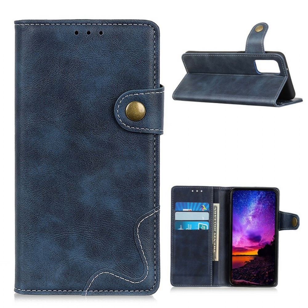 Folio-hoesje voor Samsung Galaxy A52 4G / A52 5G / A52s 5G Artistieke Knoop En Naden