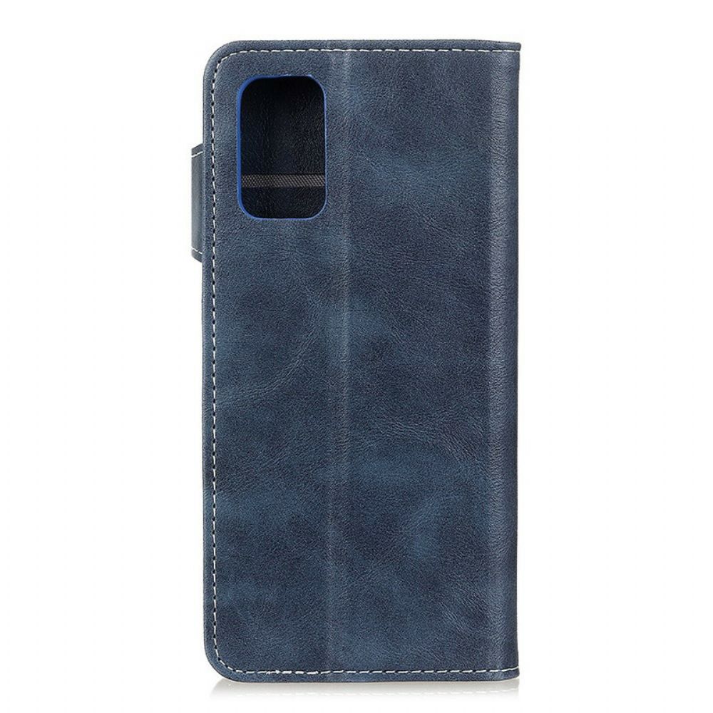 Folio-hoesje voor Samsung Galaxy A52 4G / A52 5G / A52s 5G Artistieke Knoop En Naden