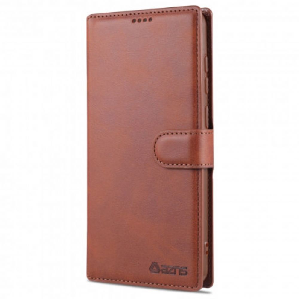 Folio-hoesje voor Samsung Galaxy A52 4G / A52 5G / A52s 5G Azns Retro