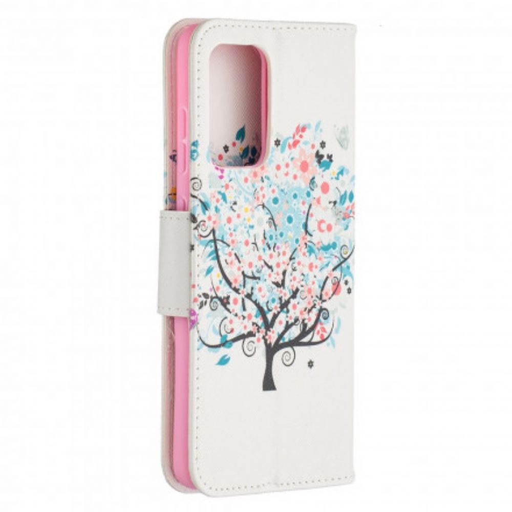 Folio-hoesje voor Samsung Galaxy A52 4G / A52 5G / A52s 5G Bloemrijke Boom