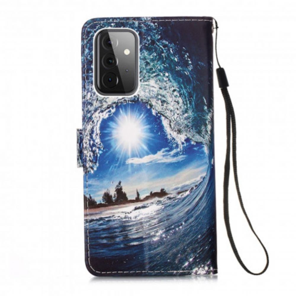 Folio-hoesje voor Samsung Galaxy A52 4G / A52 5G / A52s 5G Kiff De Golf