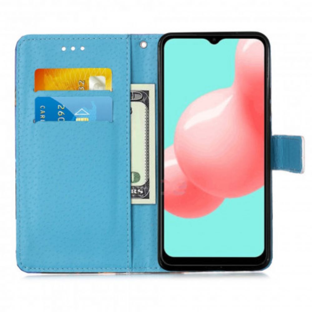 Folio-hoesje voor Samsung Galaxy A52 4G / A52 5G / A52s 5G Kiff De Golf