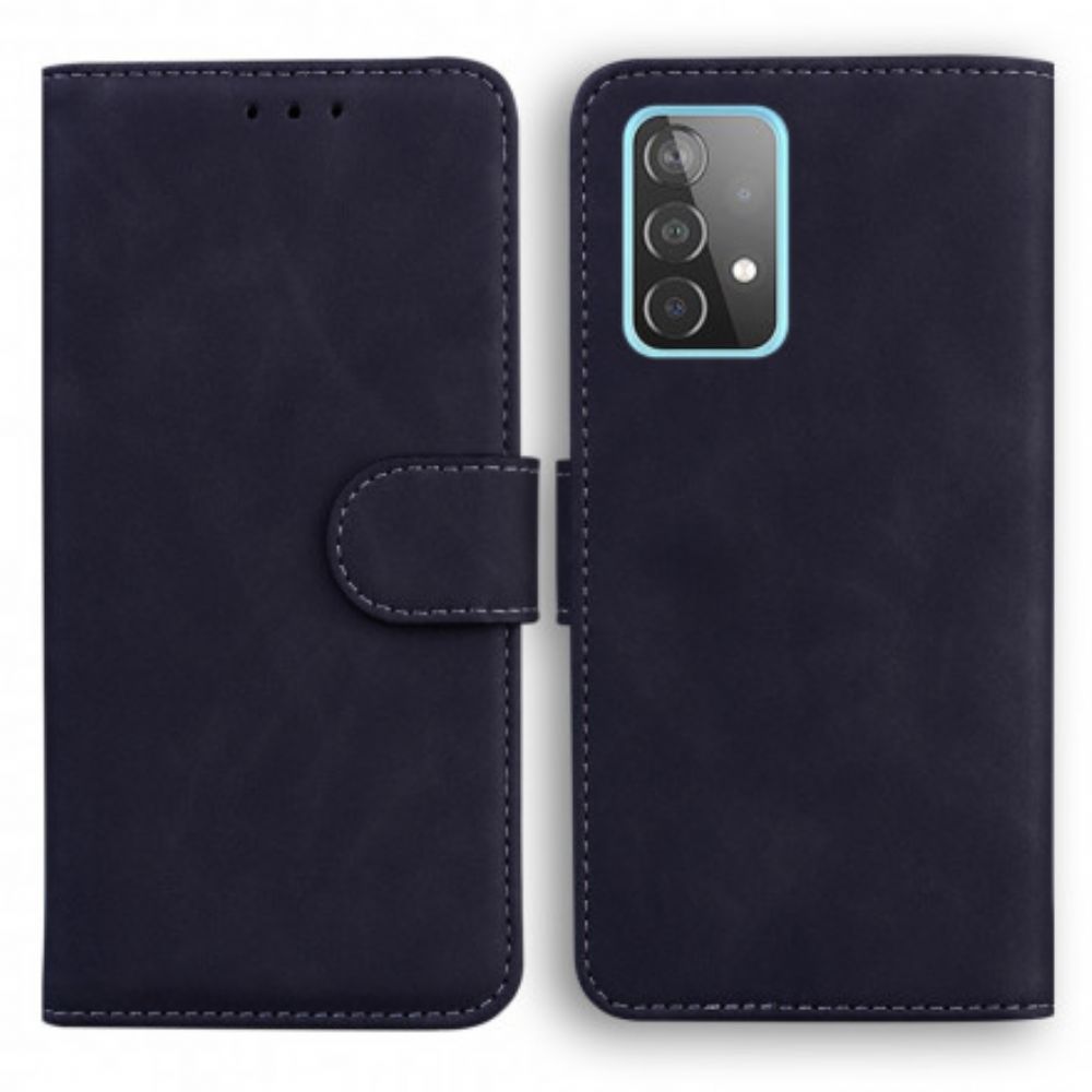 Folio-hoesje voor Samsung Galaxy A52 4G / A52 5G / A52s 5G Vintage Couture Lederen Stijl