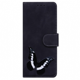 Folio-hoesje voor Samsung Galaxy A52 4G / A52 5G / A52s 5G Vlinderhuid-aanraking