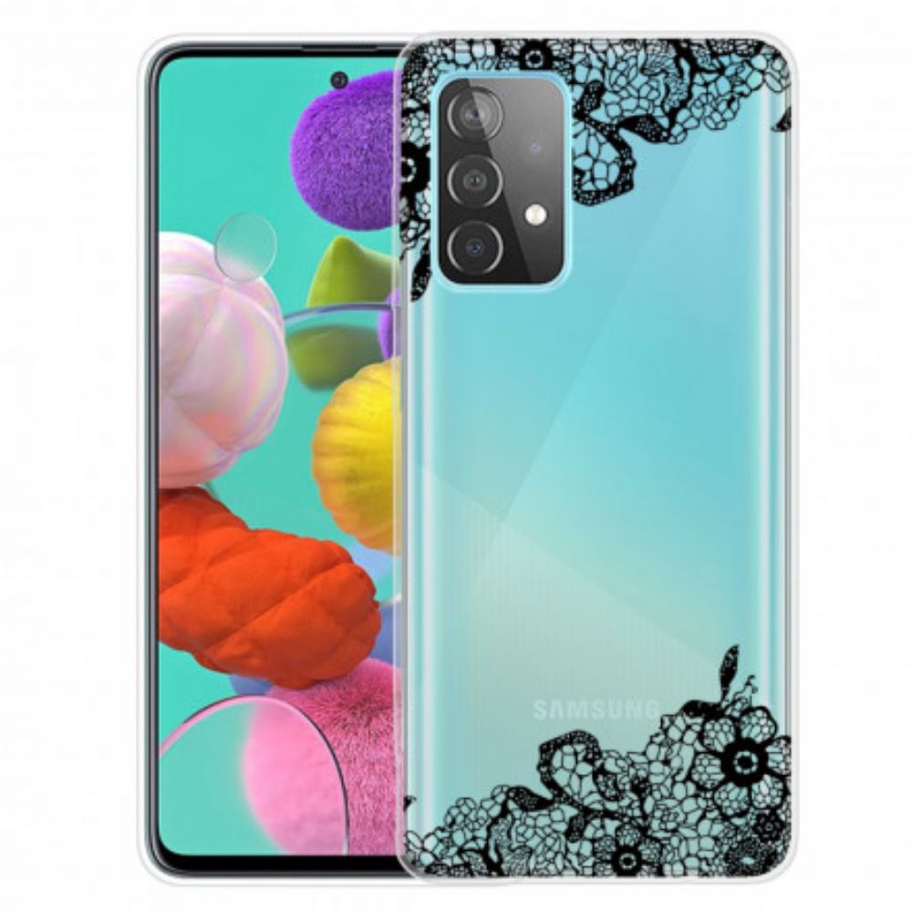 Hoesje voor Samsung Galaxy A52 4G / A52 5G / A52s 5G Fijn Kant