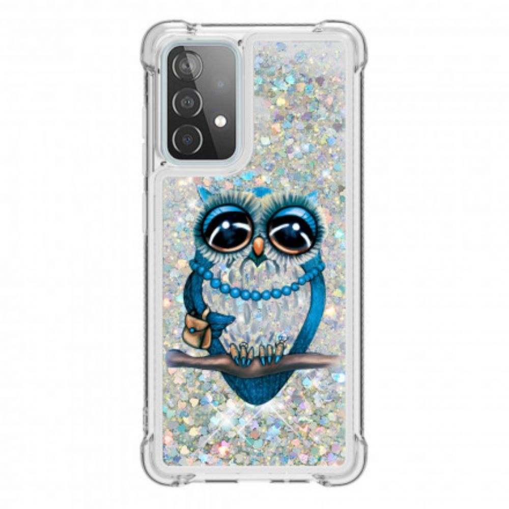 Hoesje voor Samsung Galaxy A52 4G / A52 5G / A52s 5G Miss Glitteruil