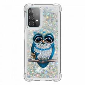 Hoesje voor Samsung Galaxy A52 4G / A52 5G / A52s 5G Miss Glitteruil