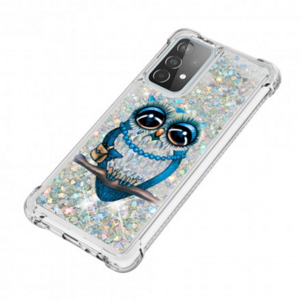 Hoesje voor Samsung Galaxy A52 4G / A52 5G / A52s 5G Miss Glitteruil