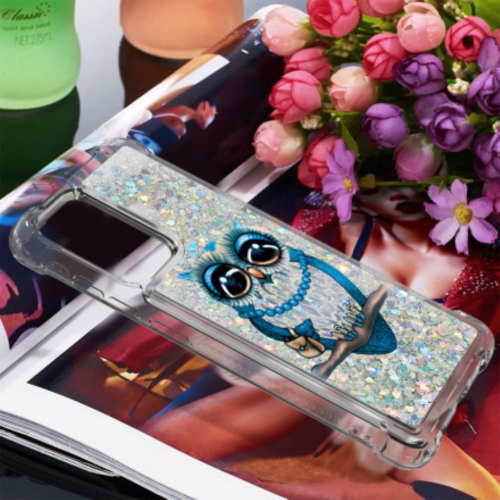 Hoesje voor Samsung Galaxy A52 4G / A52 5G / A52s 5G Miss Glitteruil