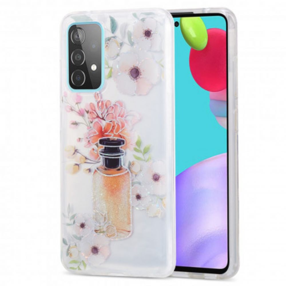 Hoesje voor Samsung Galaxy A52 4G / A52 5G / A52s 5G Parfumflesje