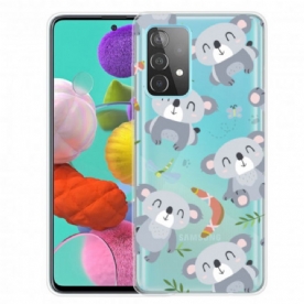 Hoesje voor Samsung Galaxy A52 4G / A52 5G / A52s 5G Schattige Koala's