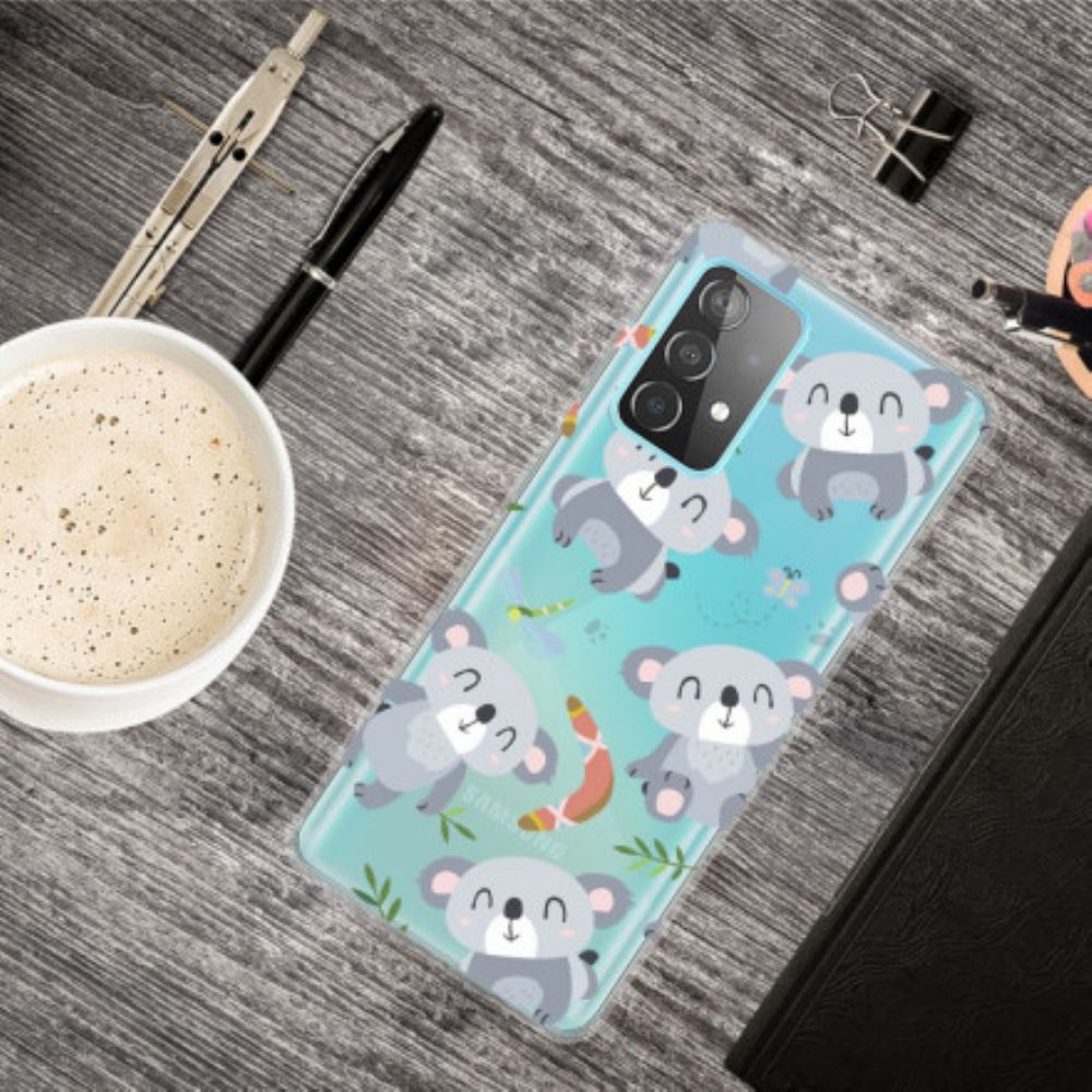 Hoesje voor Samsung Galaxy A52 4G / A52 5G / A52s 5G Schattige Koala's