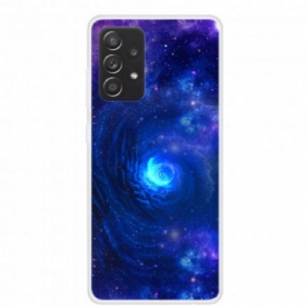 Hoesje voor Samsung Galaxy A52 4G / A52 5G / A52s 5G Silicium Galaxy