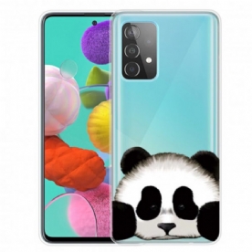 Hoesje voor Samsung Galaxy A52 4G / A52 5G / A52s 5G Transparante Panda