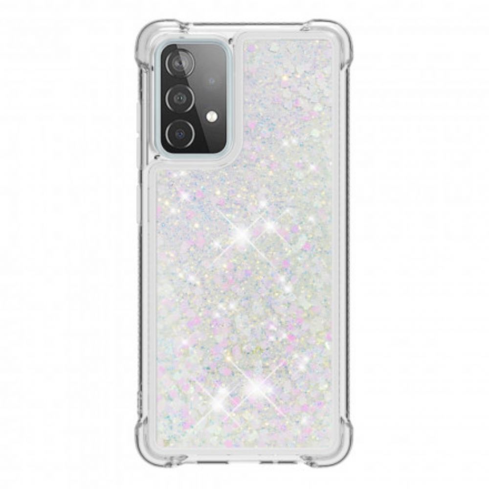 Hoesje voor Samsung Galaxy A52 4G / A52 5G / A52s 5G Verlangen Glitter