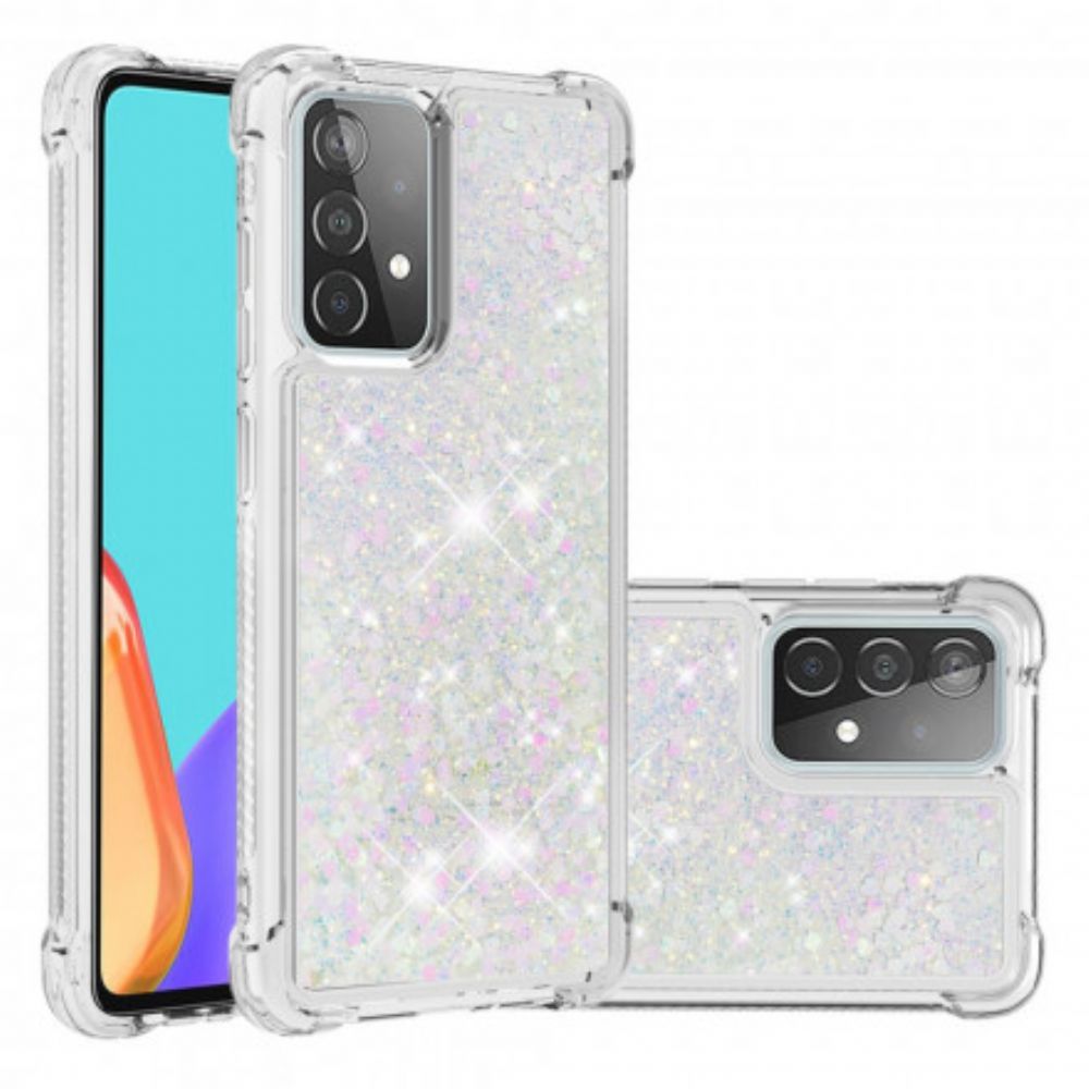 Hoesje voor Samsung Galaxy A52 4G / A52 5G / A52s 5G Verlangen Glitter