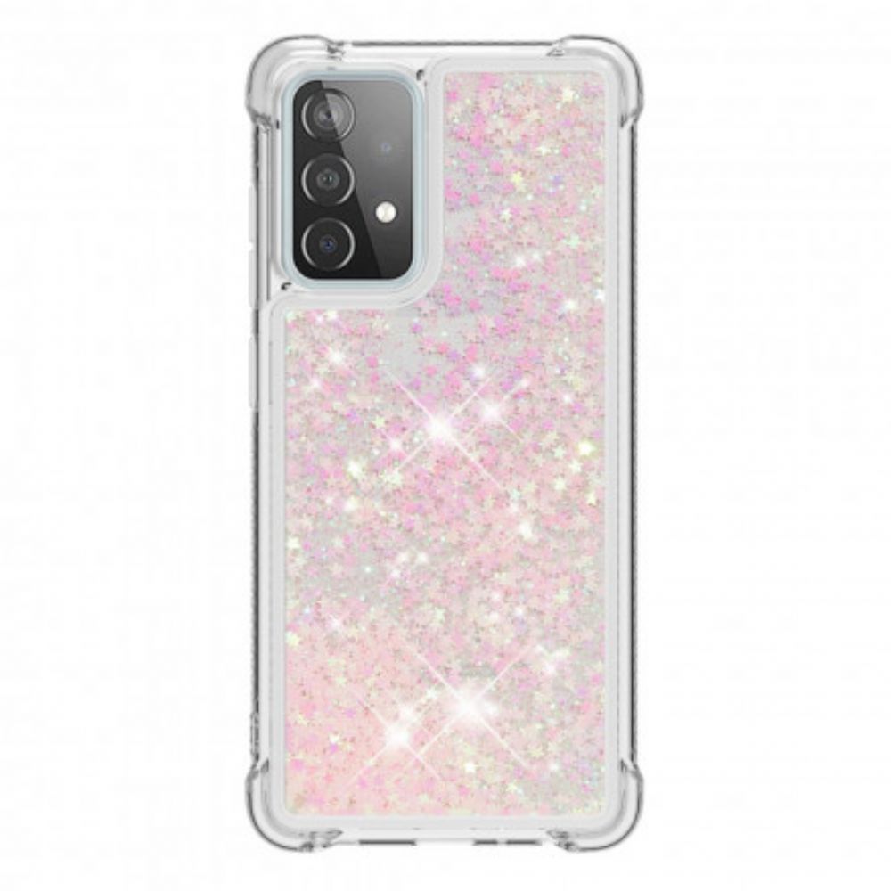 Hoesje voor Samsung Galaxy A52 4G / A52 5G / A52s 5G Verlangen Glitter