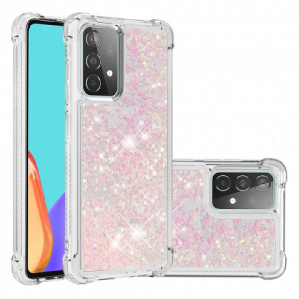 Hoesje voor Samsung Galaxy A52 4G / A52 5G / A52s 5G Verlangen Glitter